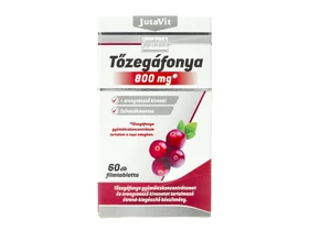 Jutavit tőzegáfonya 800mg + aranyvessző kivonat 60db Jutavit tőzegáfonya 800mg + aranyvessző kivonat 60db