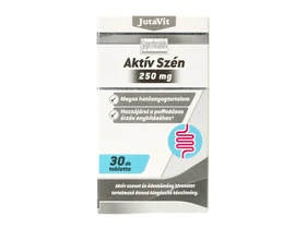 JutaVit Aktív szén tbl.30db 250 mg JutaVit Aktív szén tbl.30db 250 mg