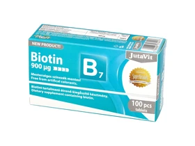 JutaVit Biotin - B7-vitamin tabletta 100db JutaVit Biotin - B7-vitamin tabletta 100db