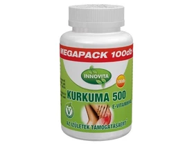 Kurkuma E-vitaminnal Megapack kapszula 100db (Innovita) Kurkuma E-vitaminnal Megapack kapszula 100db (Innovita)