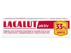 Lacalut Aktív fogkrém 100ml (+33% ajándék) Lacalut Aktív fogkrém 100ml (+33% ajándék)