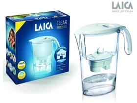Laica Color Clear Line fehér kancsó plusz 1db szűrőbetét Laica Color Clear Line fehér kancsó plusz 1db szűrőbetét