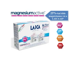 Laica Magnesiumactive Bi-flux szűrőbetét 2db Laica Magnesiumactive Bi-flux szűrőbetét 2db