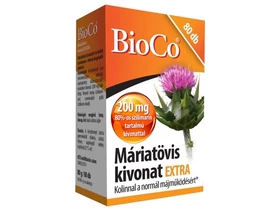 Máriatövis kivonat extra kapszula 80 db BioCo Máriatövis kivonat extra kapszula 80 db BioCo