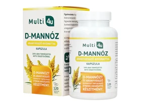 Multi 4U D-mannose kapszula aranyvessző kivonattal 120db Multi 4U D-mannose kapszula aranyvessző kivonattal 120db