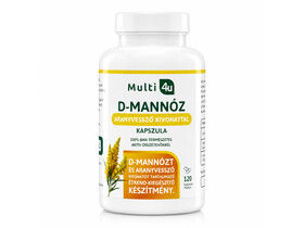 Multi 4U D-mannose kapszula aranyvessző kivonattal 120db Multi 4U D-mannose kapszula aranyvessző kivonattal 120db