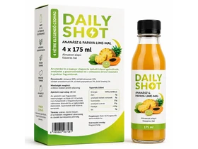 Multi 4U Daily Shot - Ananász & Papaya lime-mal 4x175 ml Multi 4U Daily Shot - Ananász & Papaya lime-mal 4x175 ml