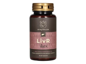 Myrobalan LivR májtisztító- és regeneráló gyógynövény-komplex 60db Myrobalan LivR májtisztító- és regeneráló gyógynövény-komplex 60db