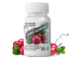 NaturTanya Szerves Tőzegáfonya forte tabletta 60db NaturTanya Szerves Tőzegáfonya forte tabletta 60db