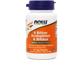 NOW Acidoph Bifidus 8 billion 60db NOW Acidoph Bifidus 8 billion 60db