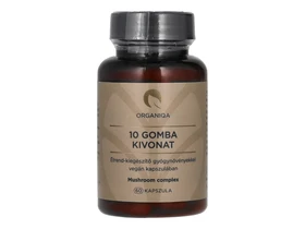 Organiqa 10 Gomba Kivonat Kapszula 60 db Organiqa 10 Gomba Kivonat Kapszula 60 db