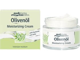 Olivenöl hidratáló arckrém hialuronnal és ureával 50ml Olivenöl hidratáló arckrém hialuronnal és ureával 50ml