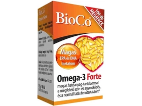 BioCo Omega-3 forte MegaPack kapszula 100db BioCo Omega-3 forte MegaPack kapszula 100db