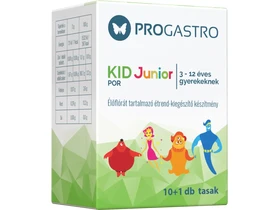 ProGastro KID Junior Élőflórát tartalmazó Étrend-kiegészítő készítmény 11 tasak ProGastro KID Junior Élőflórát tartalmazó Étrend-kiegészítő készítmény 11 tasak