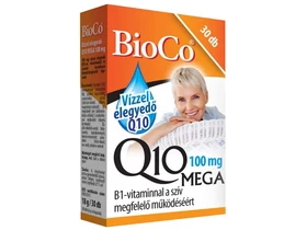 BioCo Q10 mega (100mg Q10 vízzel elegyedő) 30 db BioCo Q10 mega (100mg Q10 vízzel elegyedő) 30 db