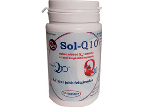 Sol-Q10 vízben diszpergálódó Q10 30db Sol-Q10 vízben diszpergálódó Q10 30db