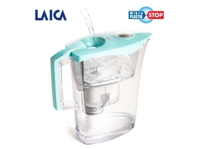 LAICA mikroplasztik-Stop vízszűrő kancsó mechanikus kijelzővel 3 db bi-flux szűrőbetéttel LAICA mikroplasztik-Stop vízszűrő kancsó mechanikus kijelzővel 3 db bi-flux szűrőbetéttel