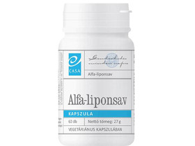 CASA Alfa-Liponsav kapszula 60db CASA Alfa-Liponsav kapszula 60db