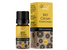 Herby's BIO Citrom fűszercsepp 5ml Herby's BIO Citrom fűszercsepp 5ml