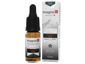 Magna G&T Szájápolási termék 5% CBD (feketeköménymag olajban) 10ml Magna G&T Szájápolási termék 5% CBD (feketeköménymag olajban) 10ml