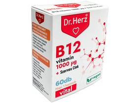 Dr.Herz B12-vitamin 1000 mcg + Szerves Cink kapszula 60db Dr.Herz B12-vitamin 1000 mcg + Szerves Cink kapszula 60db