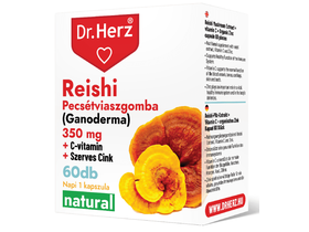 Dr. Herz Reishi 350mg + C-vitamin + Szerves Cink 60db Dr. Herz Reishi 350mg + C-vitamin + Szerves Cink 60db