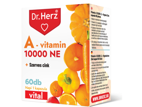 Dr.Herz A-vitamin 10000 NE + Szerves Cink 60 db kapszula Dr.Herz A-vitamin 10000 NE + Szerves Cink 60 db kapszula