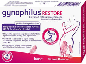 Protexin Gynophilus RESTORE 2db hüvelytabletta Protexin Gynophilus RESTORE 2db hüvelytabletta