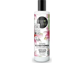 Organic Shop Shine hajkondicionáló vízililiommal és amaránttal 280ml Organic Shop Shine hajkondicionáló vízililiommal és amaránttal 280ml