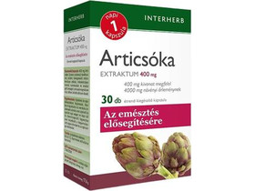 Interherb NAPI1 Articsóka Extraktum + Mentol 400mg 30db Interherb NAPI1 Articsóka Extraktum + Mentol 400mg 30db