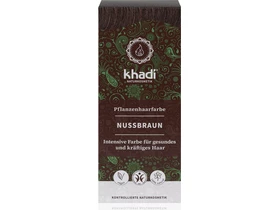 Khadi Hajfesték por 100g - Természetes mogyoróbarna Khadi Hajfesték por 100g - Természetes mogyoróbarna