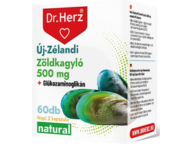 Dr. Herz Zöldkagyló kivonat 500mg 60db Dr. Herz Zöldkagyló kivonat 500mg 60db