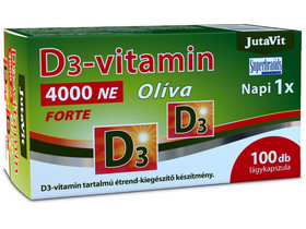 JutaVit D3-vitamin 4000NE Olíva 100db JutaVit D3-vitamin 4000NE Olíva 100db
