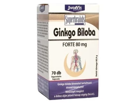 Jutavit Ginkgo Biloba forte 60+10db kapszula Jutavit Ginkgo Biloba forte 60+10db kapszula