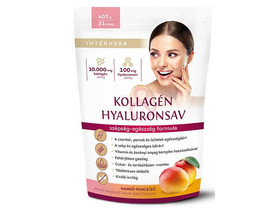 Interherb Kollagén&Hyaluronsav italpor Mangó-Puncs ízű 403g Interherb Kollagén&Hyaluronsav italpor Mangó-Puncs ízű 403g