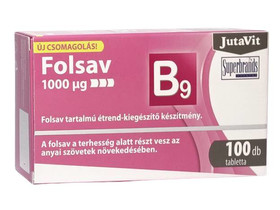 Jutavit Folsav 1000 Ug 100 db Filmtabletta Jutavit Folsav 1000 Ug 100 db Filmtabletta