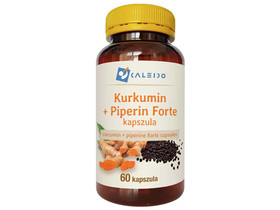 Caleido Kurkumin+Piperin Forte kapszula 60 db Caleido Kurkumin+Piperin Forte kapszula 60 db