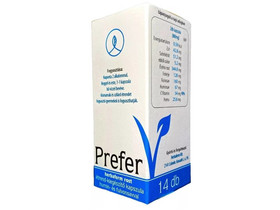 Prefer V étrend-kiegészítő növényi alapú kapszulában 14 db Prefer V étrend-kiegészítő növényi alapú kapszulában 14 db