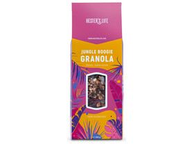 Hester's Life Jungle Boogie Granola (Áfonyás-málnás) 300g Hester's Life Jungle Boogie Granola (Áfonyás-málnás) 300g