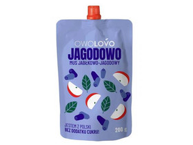 OWOLOVO Alma-kék áfonya gyümölcspüré 200g OWOLOVO Alma-kék áfonya gyümölcspüré 200g
