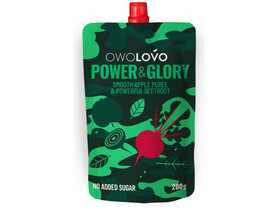 OWOLOVO Alma-cékla Power Glory gyümölcspüré 200g OWOLOVO Alma-cékla Power Glory gyümölcspüré 200g