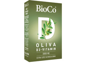 BioCo OLIVA D3-vitamin 3000 NE (lágyzselatin kapszula) 60db