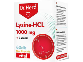 Dr Herz Lysine-HCL + C-vitamin 60 db kapszula Dr Herz Lysine-HCL + C-vitamin 60 db kapszula