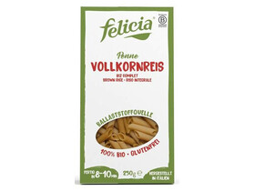 Felicia Bio barna rizs penne gluténmentes 250 g Felicia Bio barna rizs penne gluténmentes 250 g