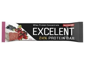 Nutrend Excelent protein szelet 25%  Ribizli - Áfonya 85 g Nutrend Excelent protein szelet 25%  Ribizli - Áfonya 85 g