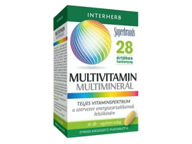 Interherb VITAL Multivitamin-Multiminerál filmtabletta 30 db Interherb VITAL Multivitamin-Multiminerál filmtabletta 30 db