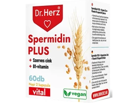 Dr. Herz Spermidin+B1 vitamin+Szerves cink 60 db Dr. Herz Spermidin+B1 vitamin+Szerves cink 60 db