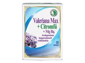 Dr.Chen Valeriana Max + Citromfű + Mg B6 Tabletta 30 db Dr.Chen Valeriana Max + Citromfű + Mg B6 Tabletta 30 db