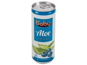 Babu Aloe Vera szénsavmentes ital Áfonya 240 ml Babu Aloe Vera szénsavmentes ital Áfonya 240 ml