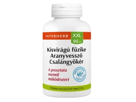 Interherb XXL 90 db Kisvirágú füzike&Aranyvessző&Csalángyökér kapszula Interherb XXL 90 db Kisvirágú füzike&Aranyvessző&Csalángyökér kapszula